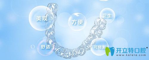 隱形矯正牙套更美觀、方便