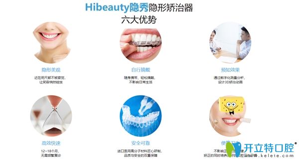 隱秀（Hibeauty）隱形矯正優(yōu)勢(shì)