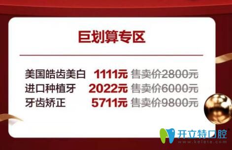 九龍口腔進口種植牙2025元起