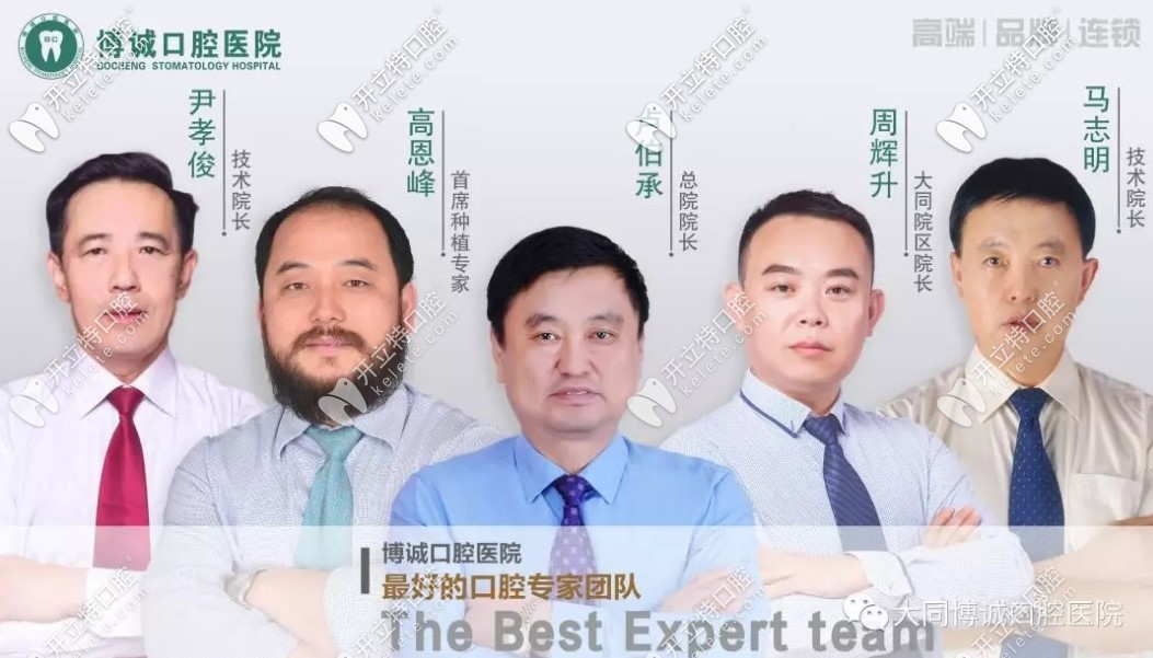 博誠口腔醫(yī)生團隊各成員