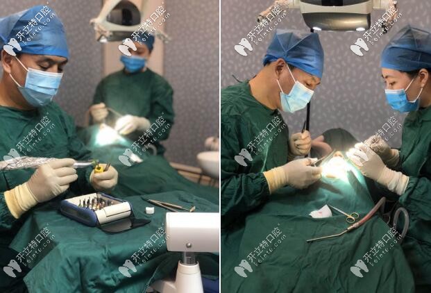 勤泰口腔陳剛醫(yī)生在工作中 勤泰口腔陳剛醫(yī)生在工作中