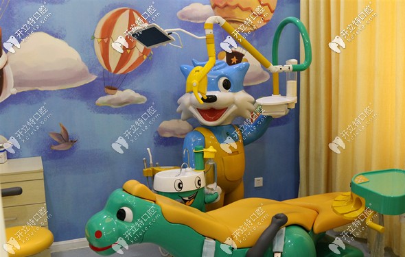 還設(shè)有兒童專用診室