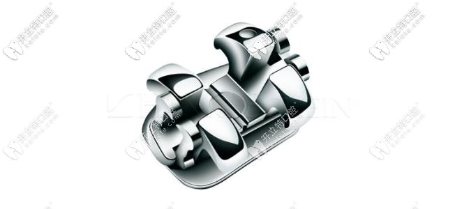 自鎖牙套中的鎖扣