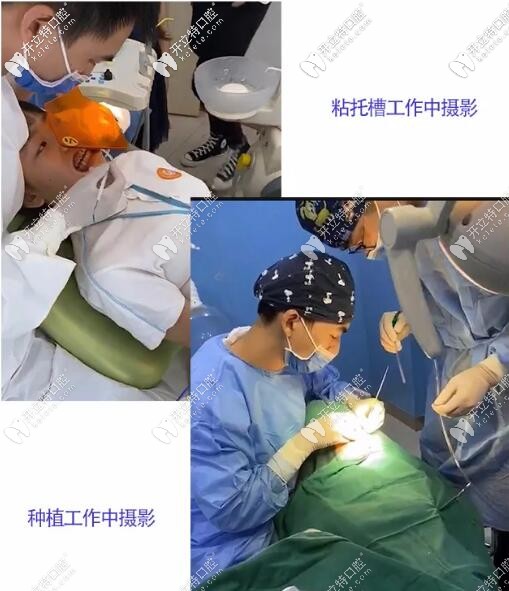 工作中的吳子謙