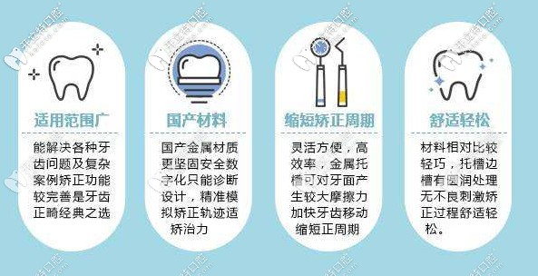 國產(chǎn)金屬托槽的特點(diǎn)