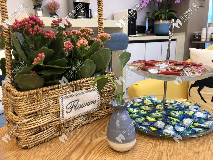 桌子上的時(shí)令花朵讓人心情都變好了