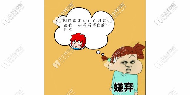 治療四環(huán)素牙的漂白價格