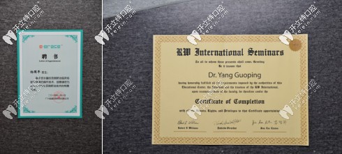 E-brace舌側(cè)隱形矯正認證書