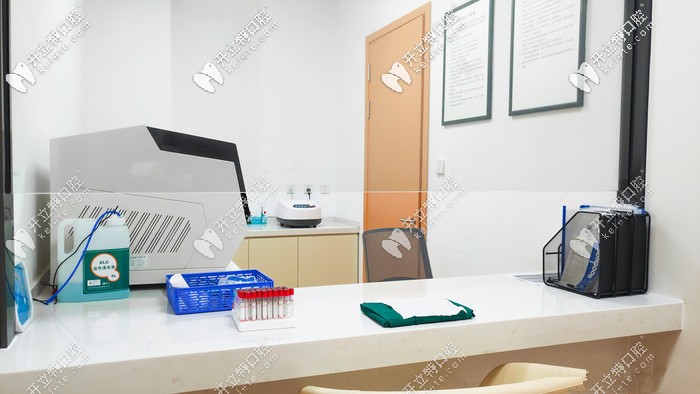 還有專門的驗血科室