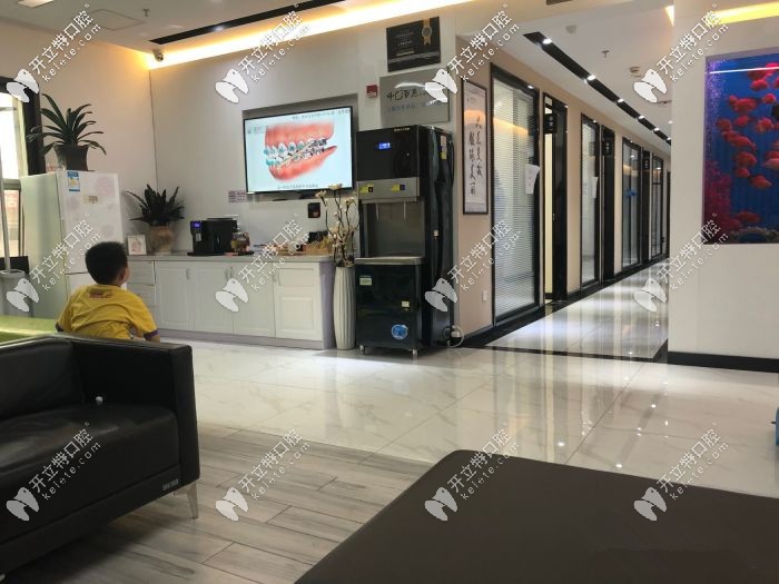 休息區(qū)域的一角