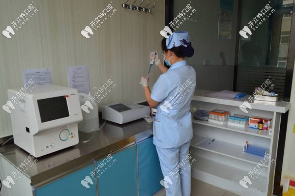 設有專門的檢驗科室