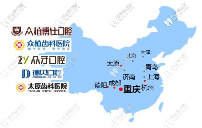 集團(tuán)各地分院