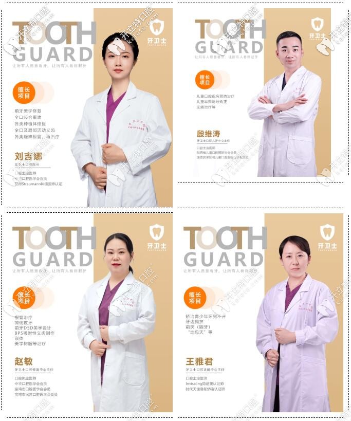 牙衛(wèi)士口腔醫(yī)生團(tuán)隊(duì)