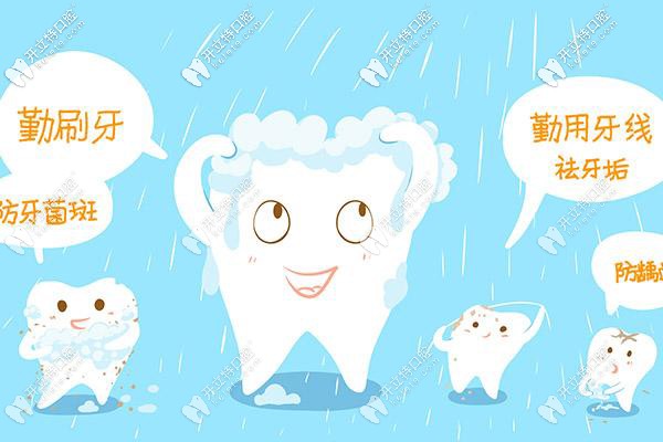 日常清潔牙齒也很重要