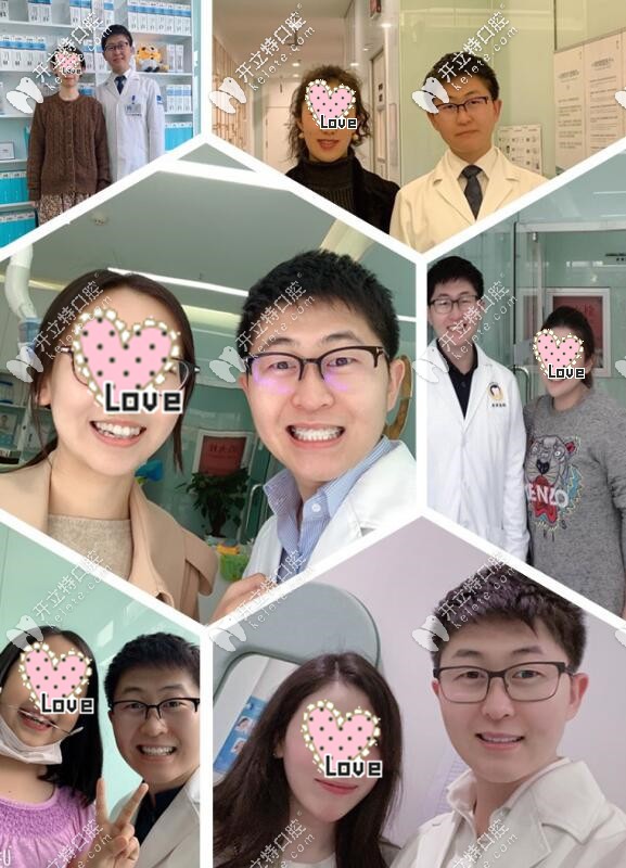 黃帥醫(yī)生和顧客合影拍照