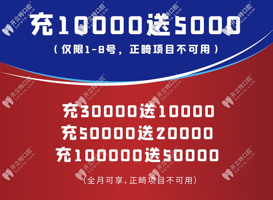 美奧口腔種植牙充值活動(dòng) 美奧口腔種植牙充值活動(dòng)