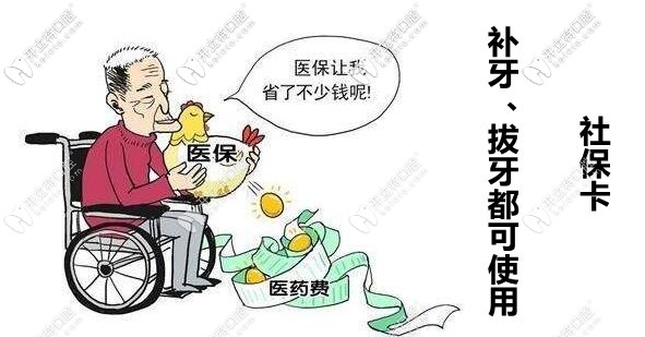 目前：補(bǔ)牙、拔牙是可以刷醫(yī)保卡的