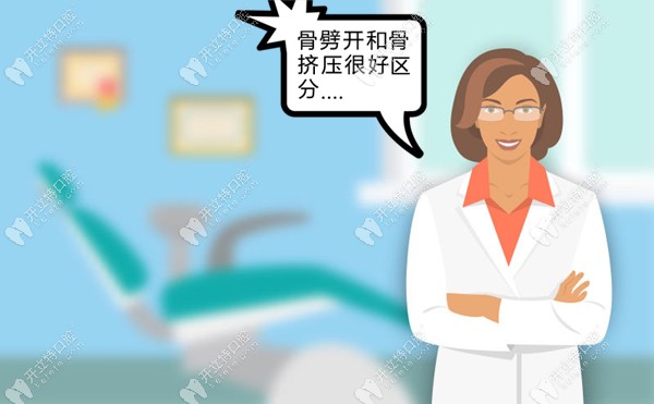 種植牙中的骨擠壓和骨劈開有什么區(qū)別?其實(shí)很容易區(qū)分