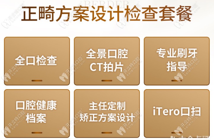 天河柏德口腔矯正方案設計套餐