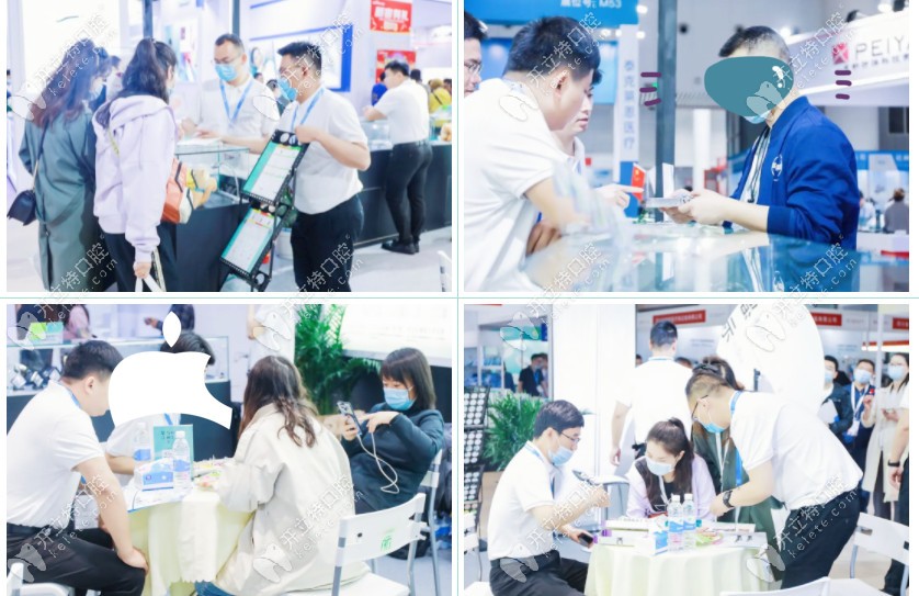 百康特陳列的新品引來(lái)圍觀