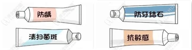 因人而異選牙膏 因人而異選牙膏