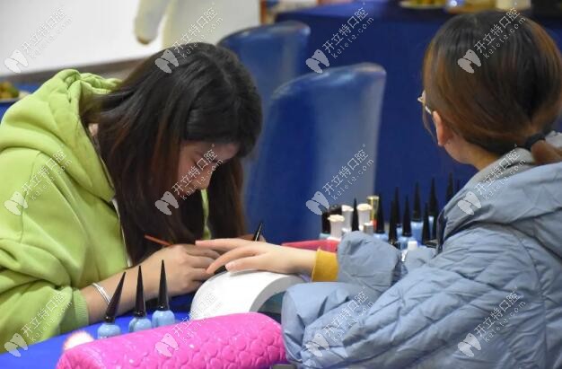 美甲活動(dòng)現(xiàn)場